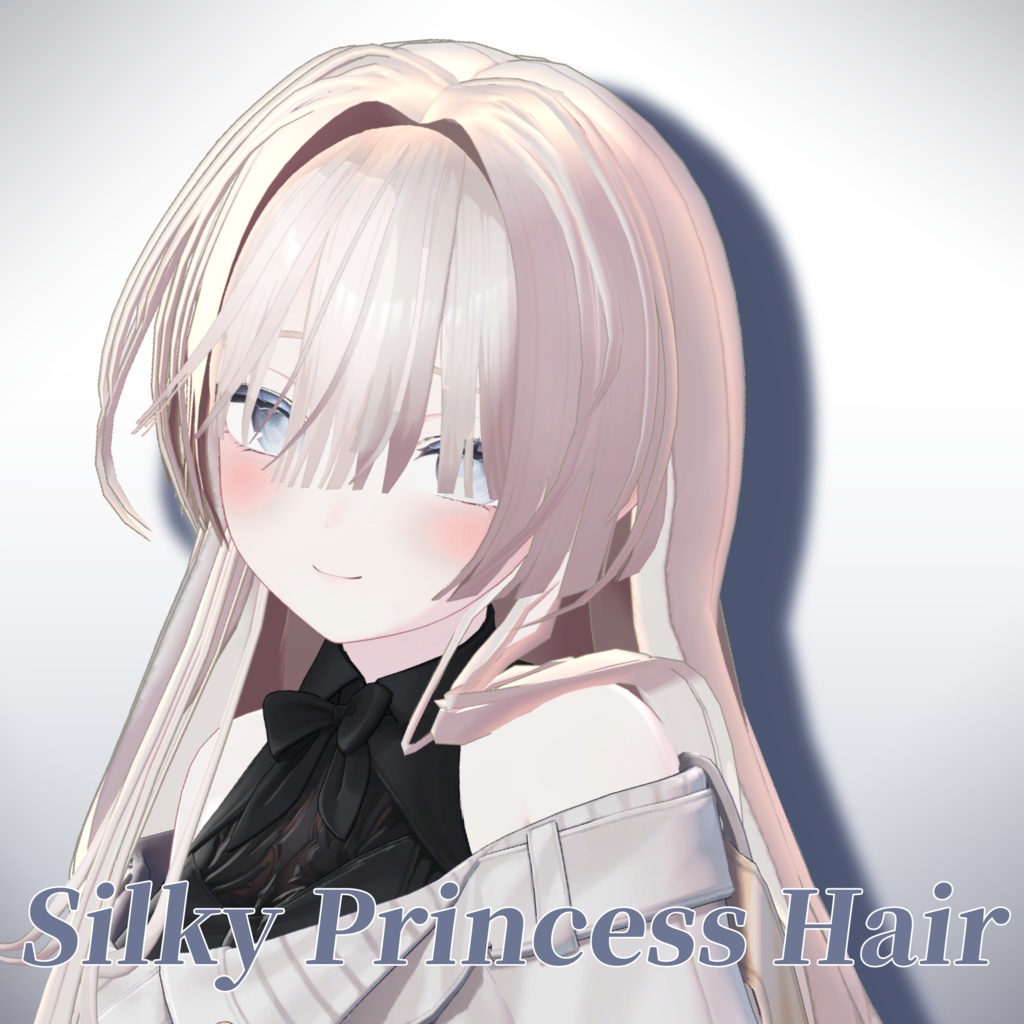 Princess-style long hair - Silky Princess Hair image