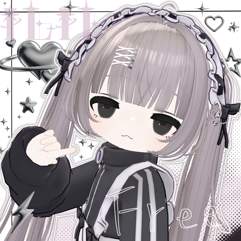 Free [Kipfel exclusive] Still Doll eye & skin  make-up texture image