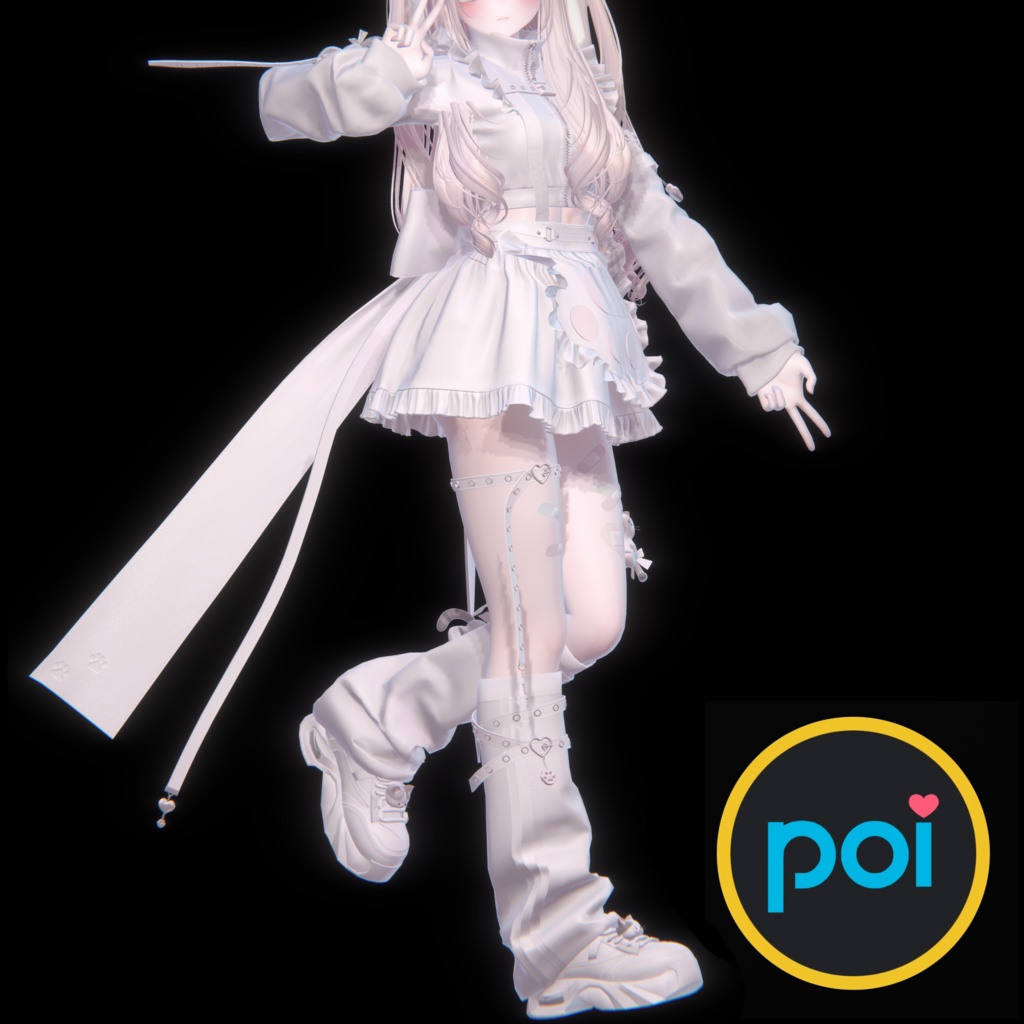 【Poiyomi】light color material【Pink & Blue】 image