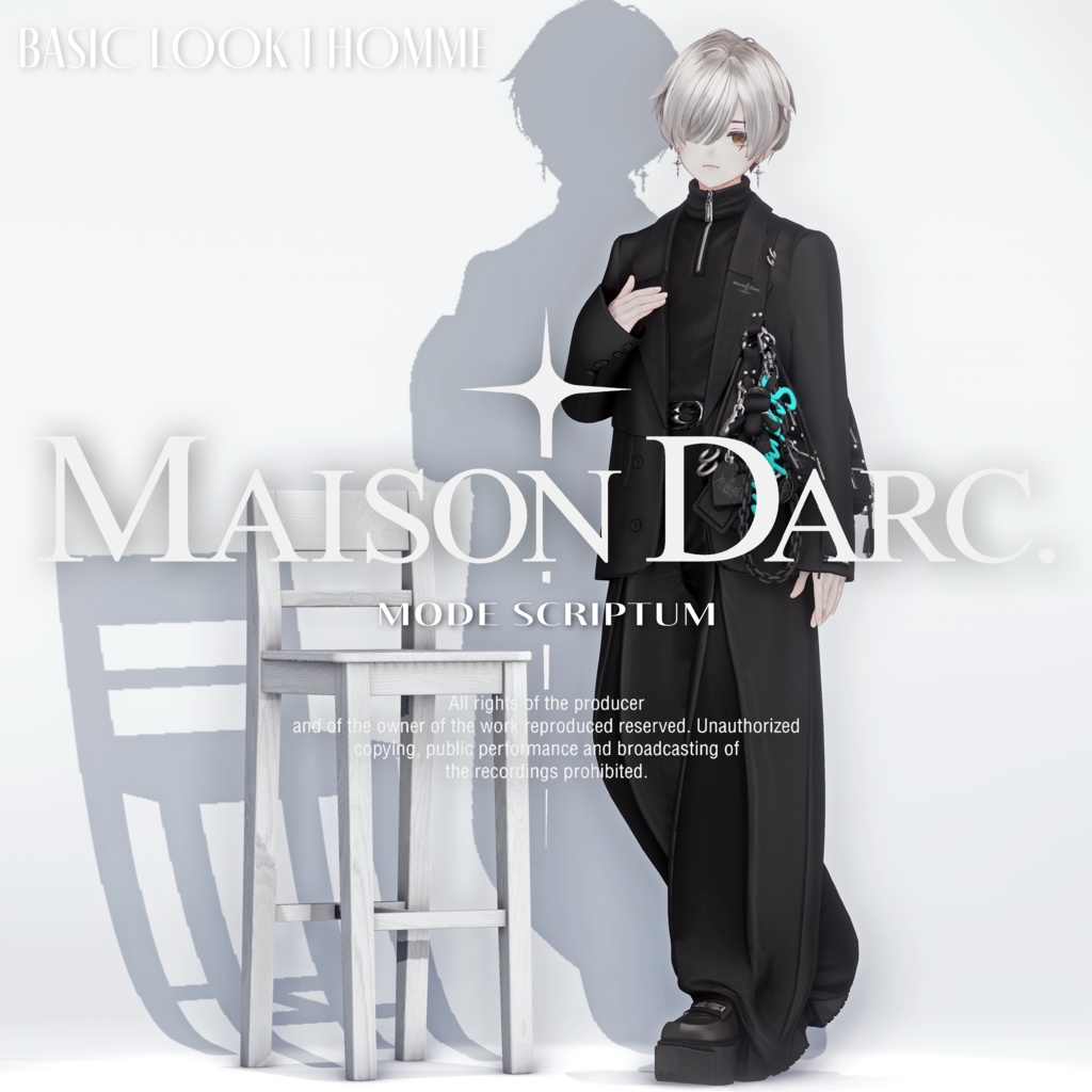 ♘MODE SCRIPTUM /// BASIC LOOK 1 HOMME♘ image