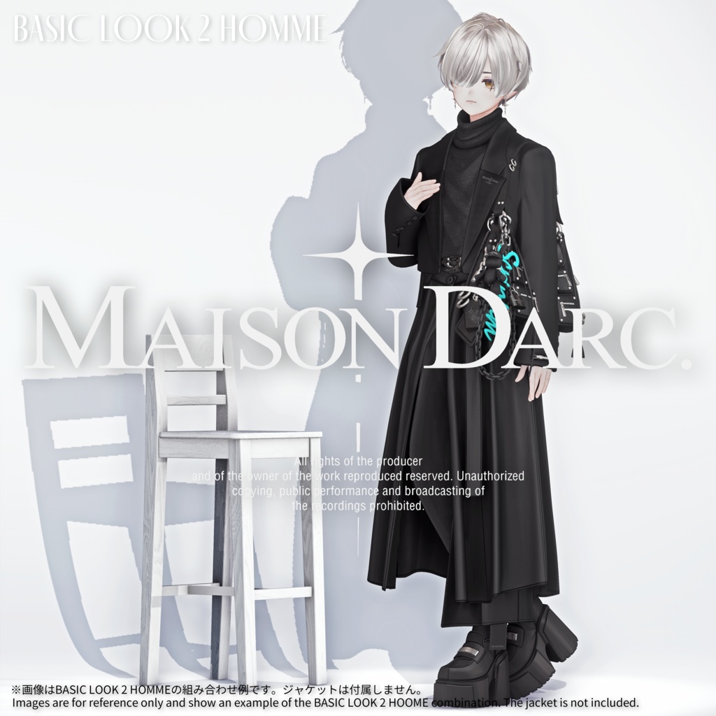 ♘MODE SCRIPTUM /// BASIC LOOK 2 HOMME♘ image