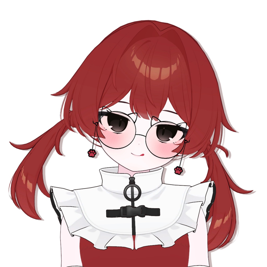 猫目メガネ＆モノクルセット【VENINEKO】 image