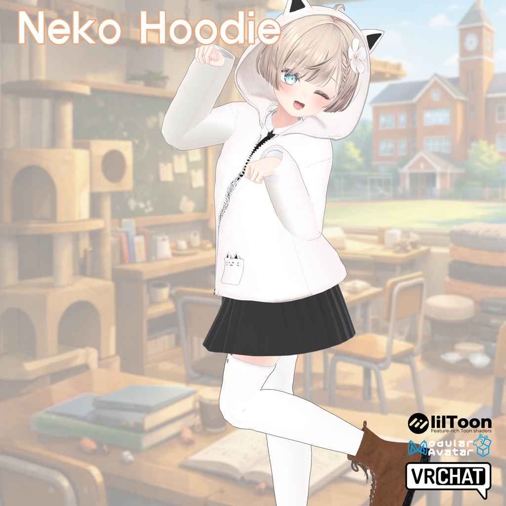 Neko Hoodie - Cat image