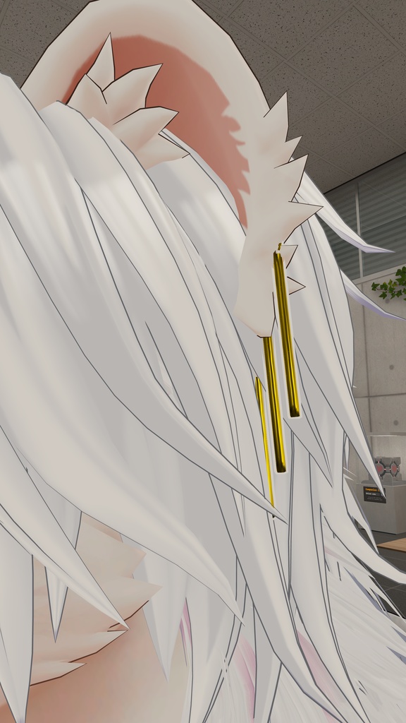 金イヤリング image