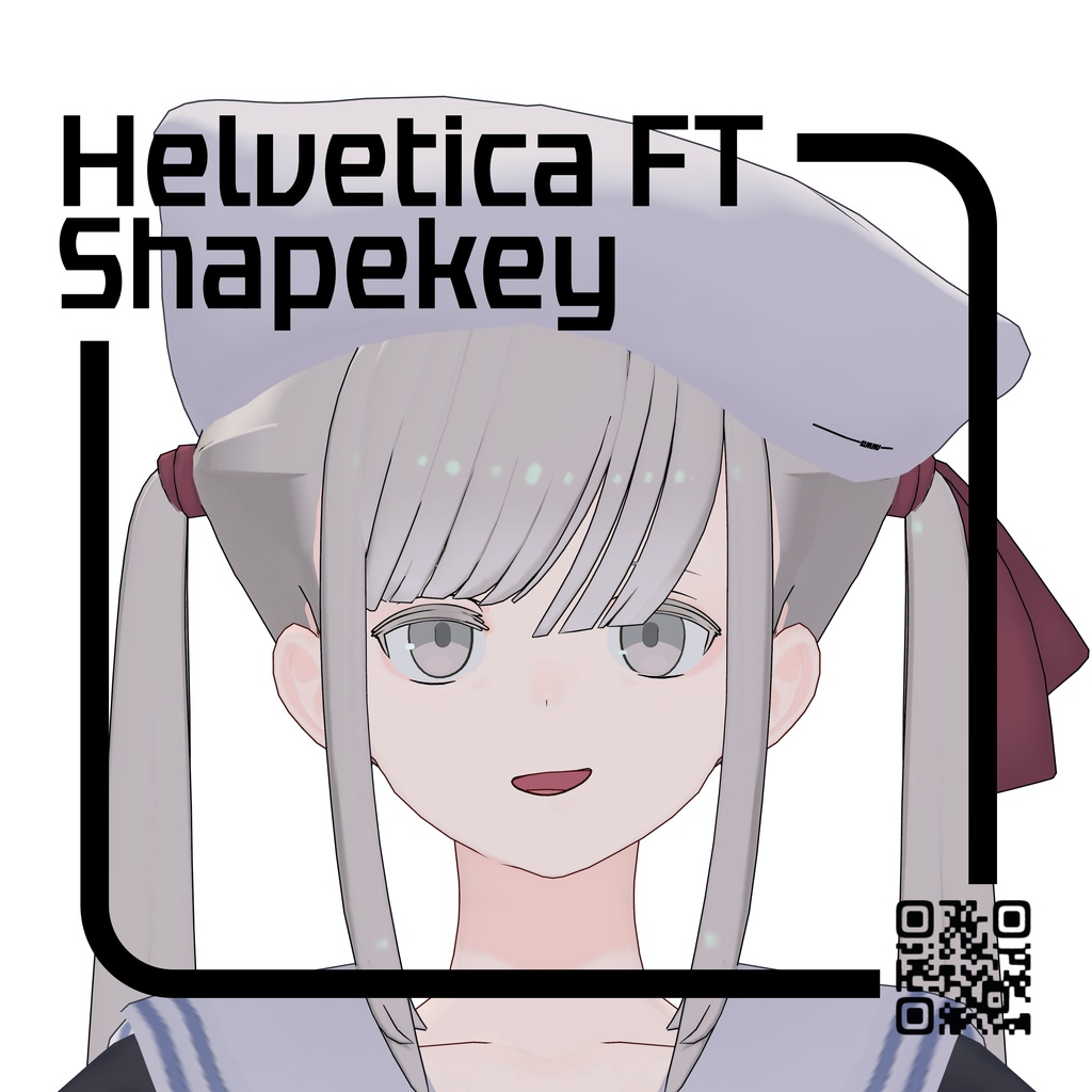 Helvetica専用FaceTracking Shapekey image