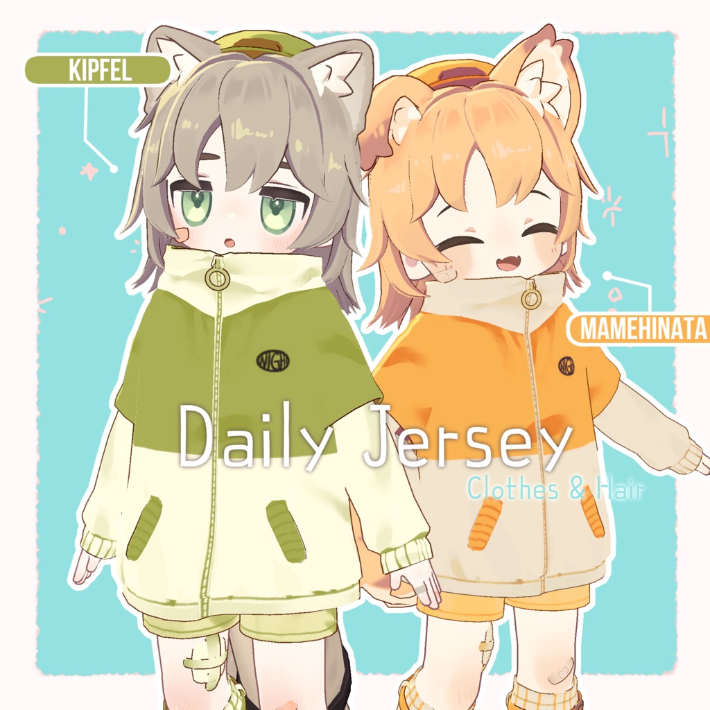 [Kipfer & Mamihinata] Daily Jersey 14 colour [Outfit  Hair] image