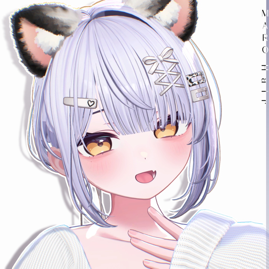【13 avatars】【VRC Hair】♥ Maro_Hair ♥ image