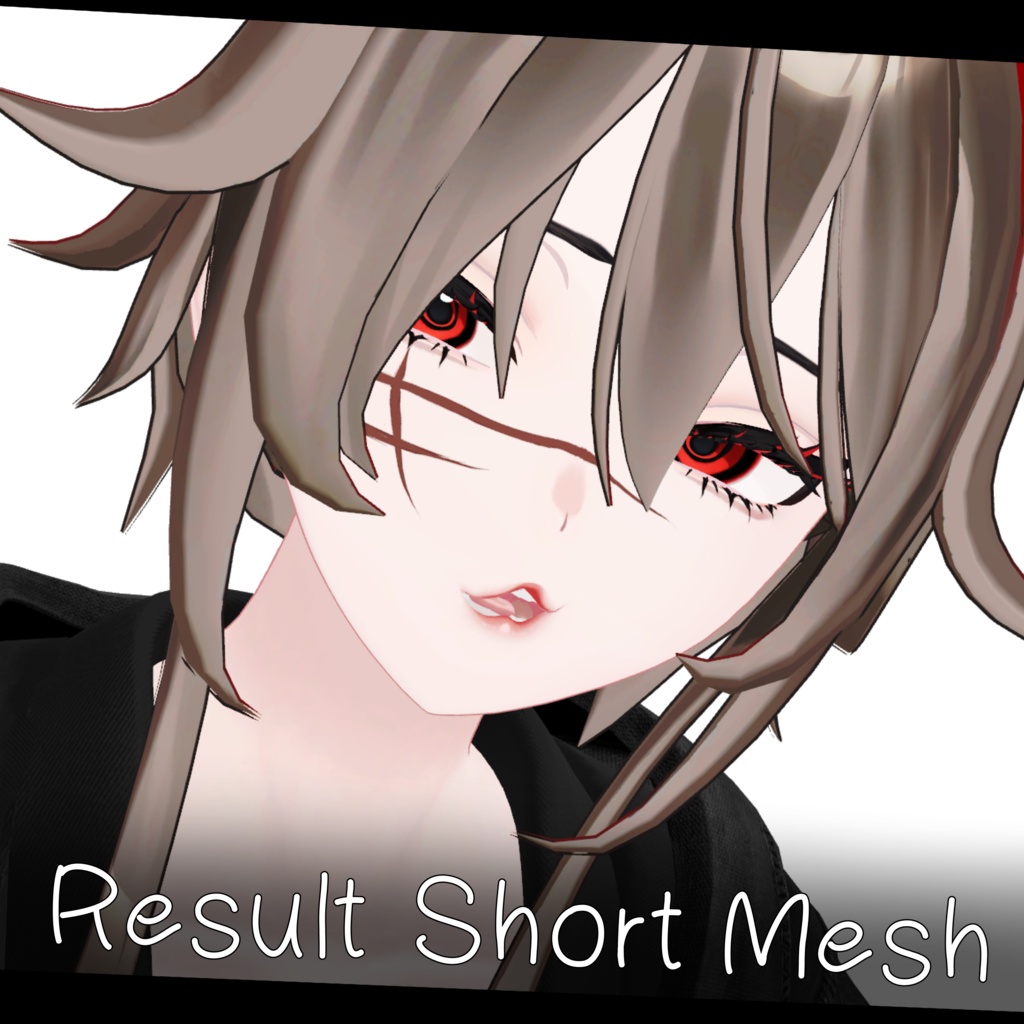 Result ShortMesh[3D hair model] image