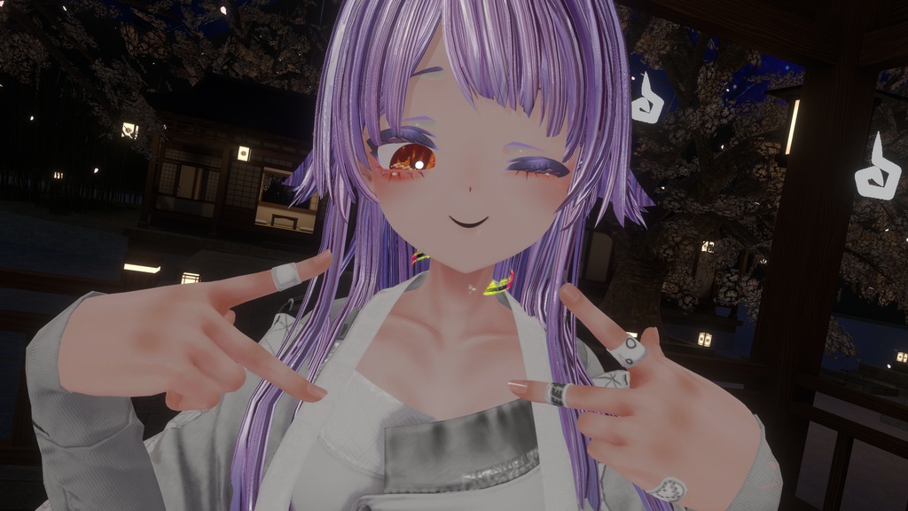 かんぺきメイドメロトロン用肌テクスチャ、メイク image