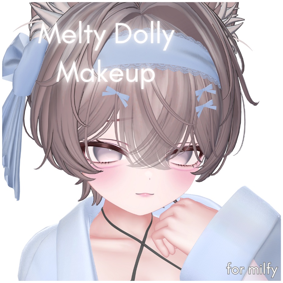 Melty Dolly Makeup - For a beloved look like melting doll image