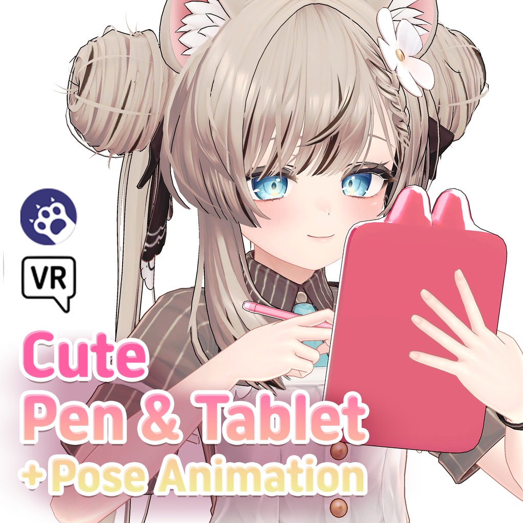 Cute Pen & Tablet image