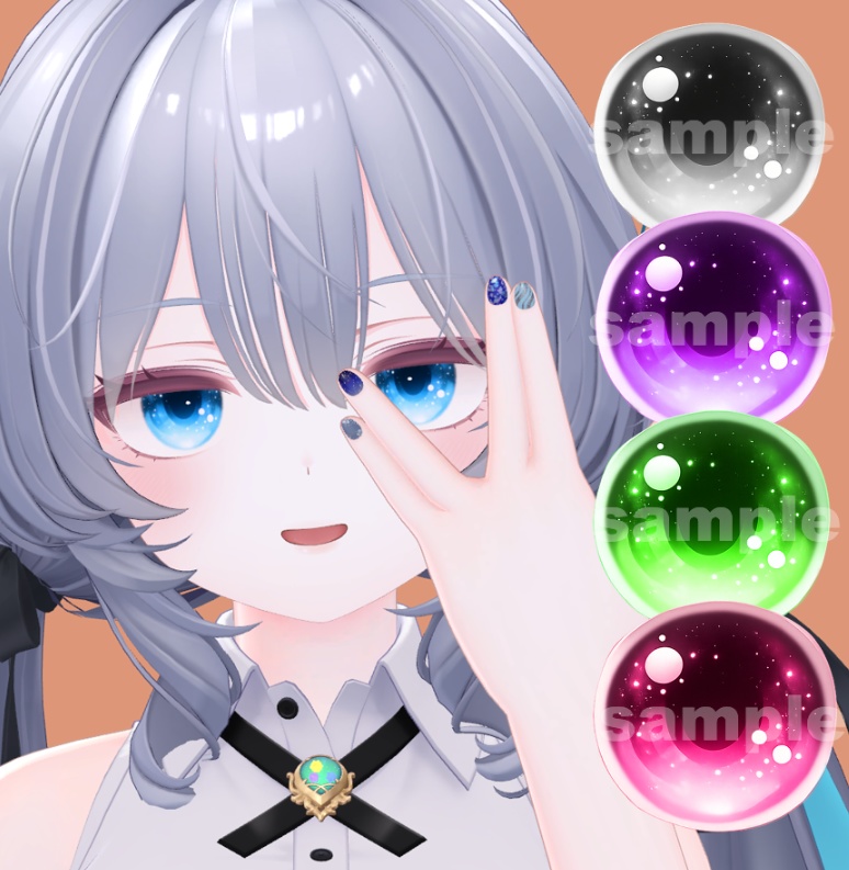 [For Ramune] Sucked-in eye texture [Let's do our best 20] image