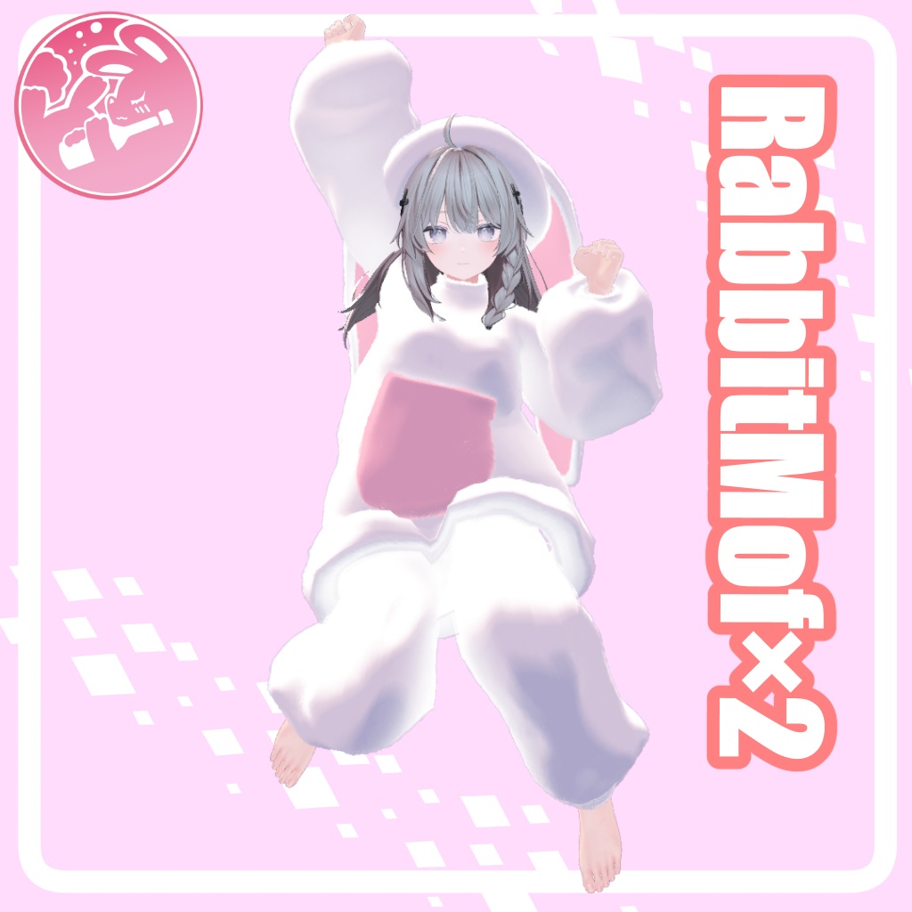 【VRChat】RabbitMof×2 image