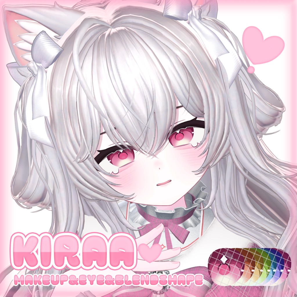 [KIRAA]Plum makeup+eye+blendshape image