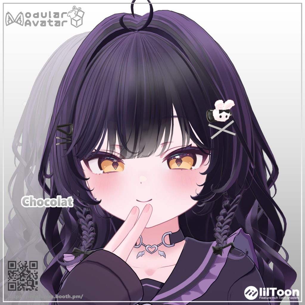 Frizzle Rabbit Hair 56 Avatar Compatible image