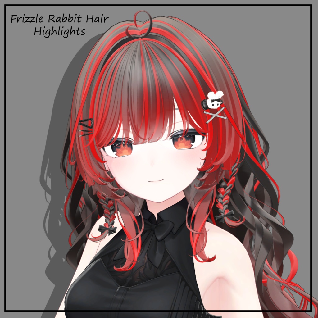 Frizzle Rabbit Hair - Gradation Texture Mask for Highlights image