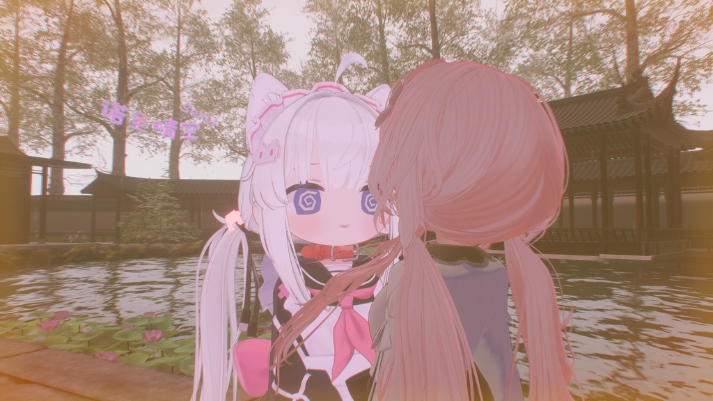 【Hikarun】【MA対応】《Multi-Emotion Kiss Animation System》- VRChat用 3種類の感情の三段キス表情アニメーション機能 image