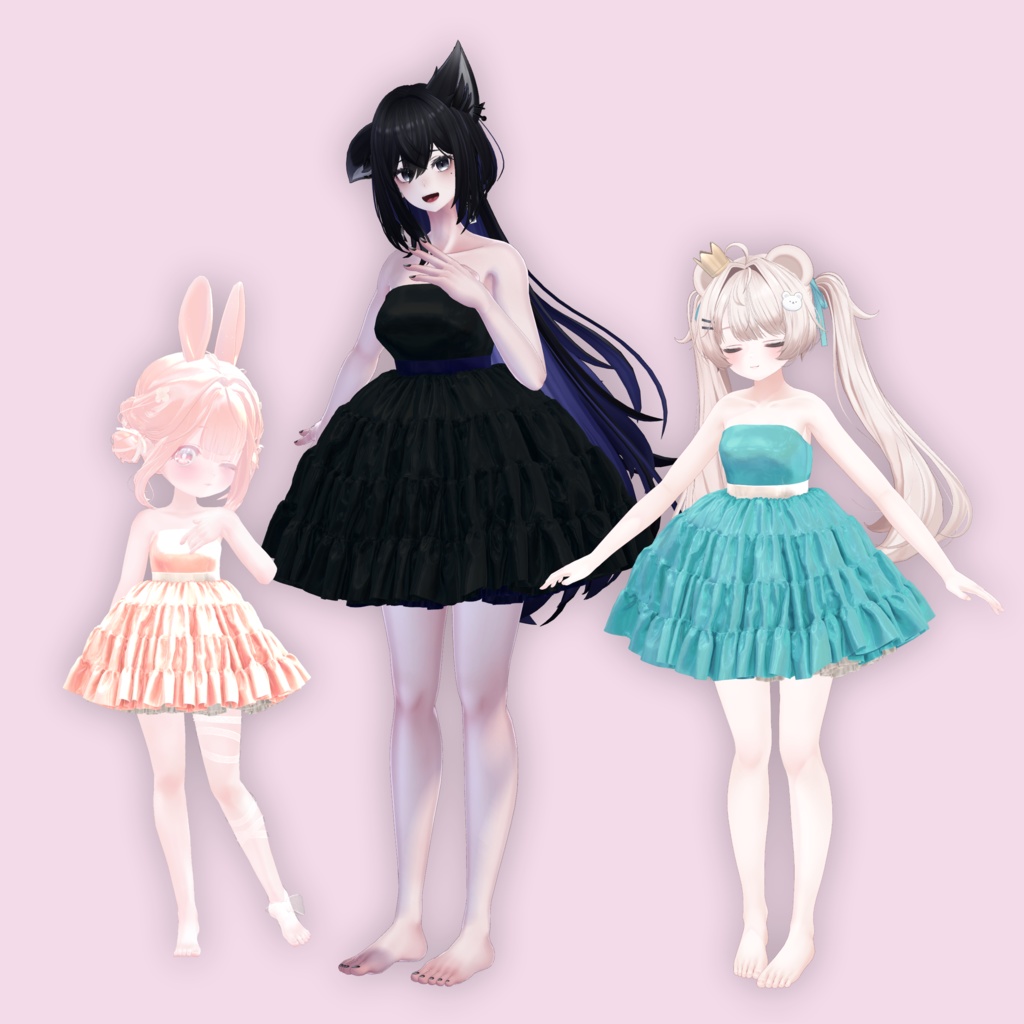 Fluttery cute dress image