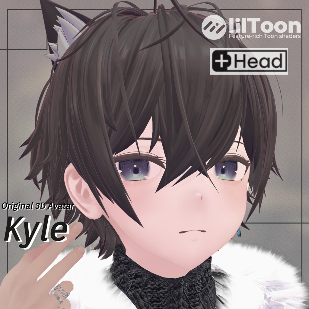 オリジナル3Dモデル「カイル」-Kyle- image