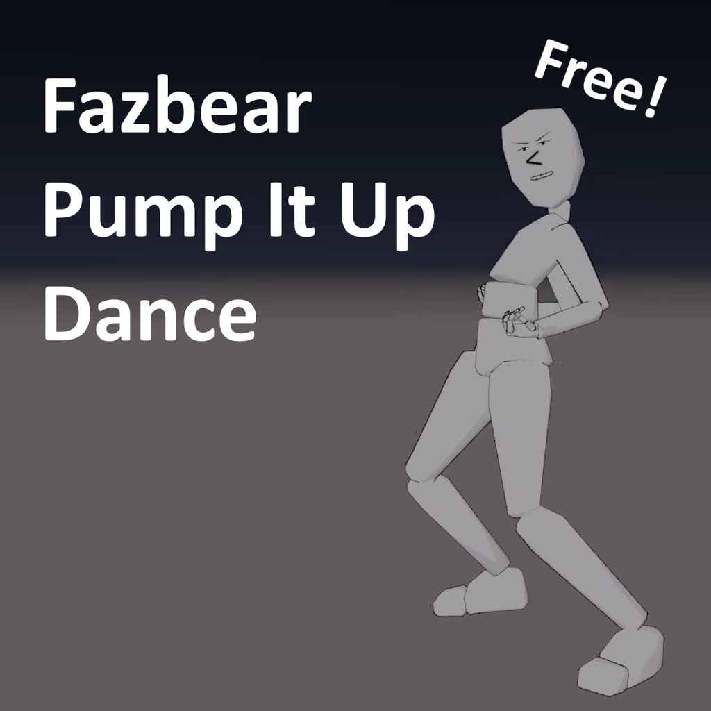 Freddy Fazbear Pump It Up Dance [Free Emote] image