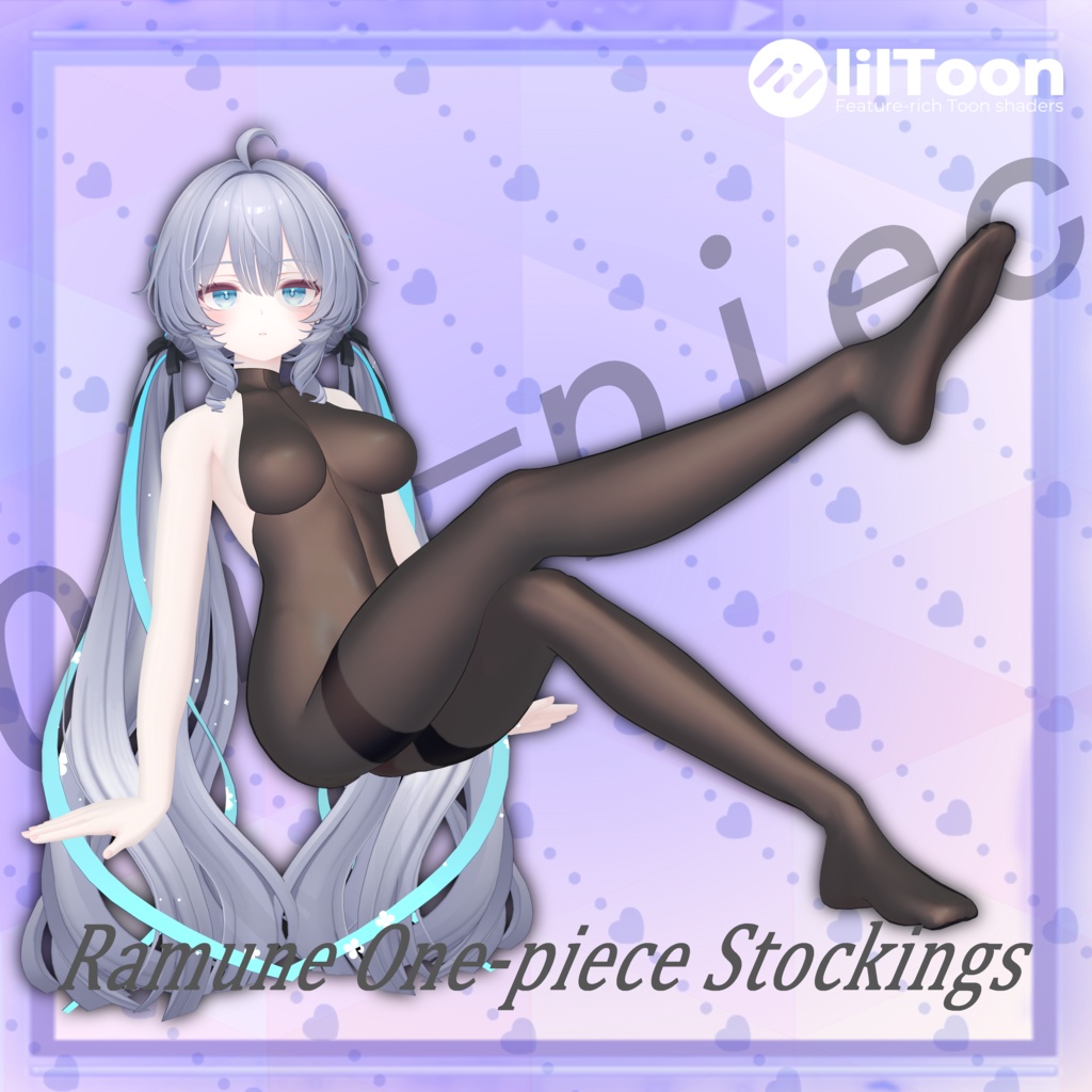 Ramune - Compatible [ One-piece Stockings ] image