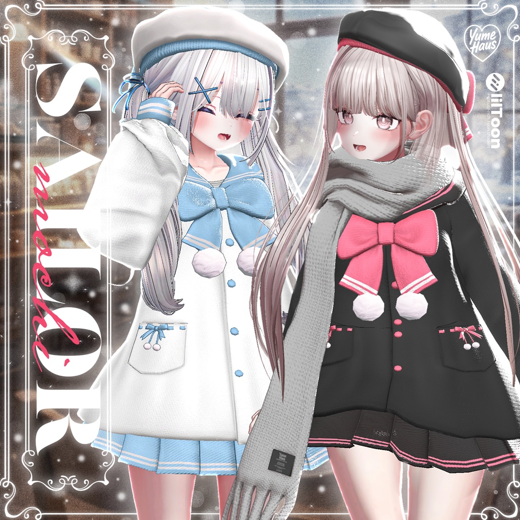✨KUMALY Update✨【22アバター対応】🧣Mochi_Sailor🤍 image
