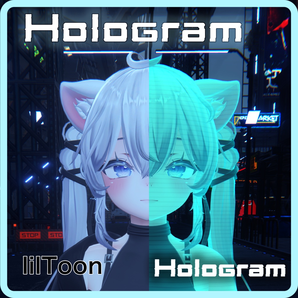 Hologram Shader/Material image