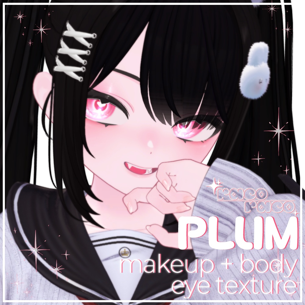 [Plum Exclusive] Natural Makeup & Body [15 colours]  Eye Texture [31 image