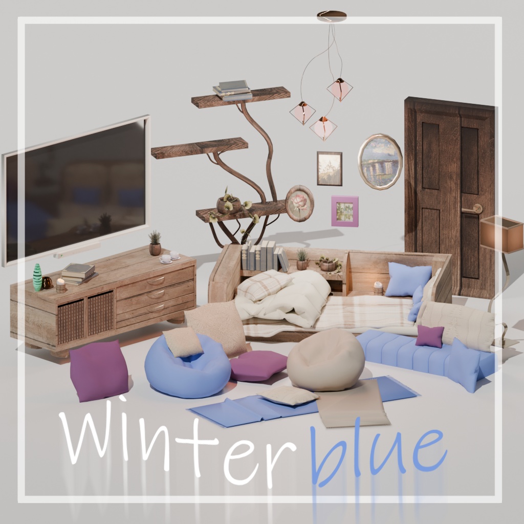 Winter Blue Interior Set image