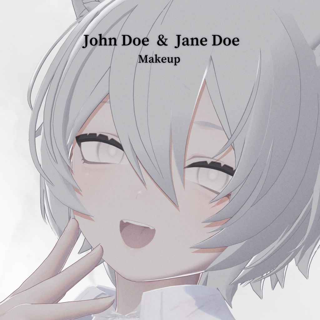 John Doe  &Jane Doe Makeup【#EvicPlus】 image