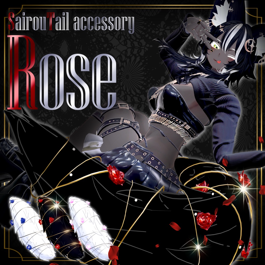 ✠Sairou Tail accessory Rose✠ image