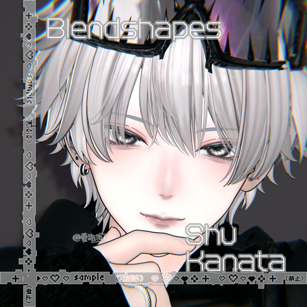 【彼方-Kanata】Shu Face-Animation BlendShape image