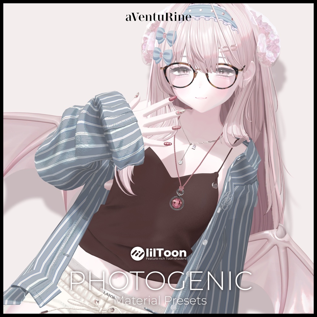 Photogenic Material Preset & Fakeshadow Maker【lilToon】 image