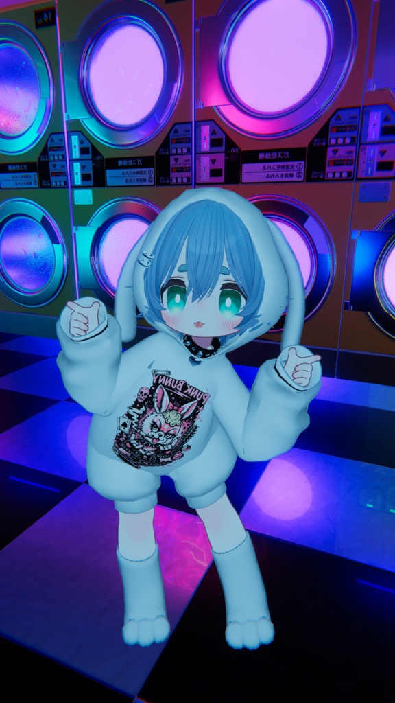 [Bean Friends] Lop Ear Hoodie image