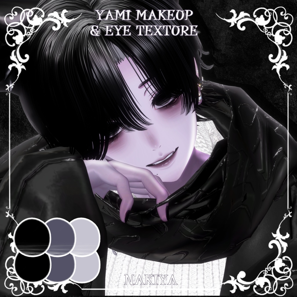 [Nakiya]Gothic Makeup & Eyes[Textures] image
