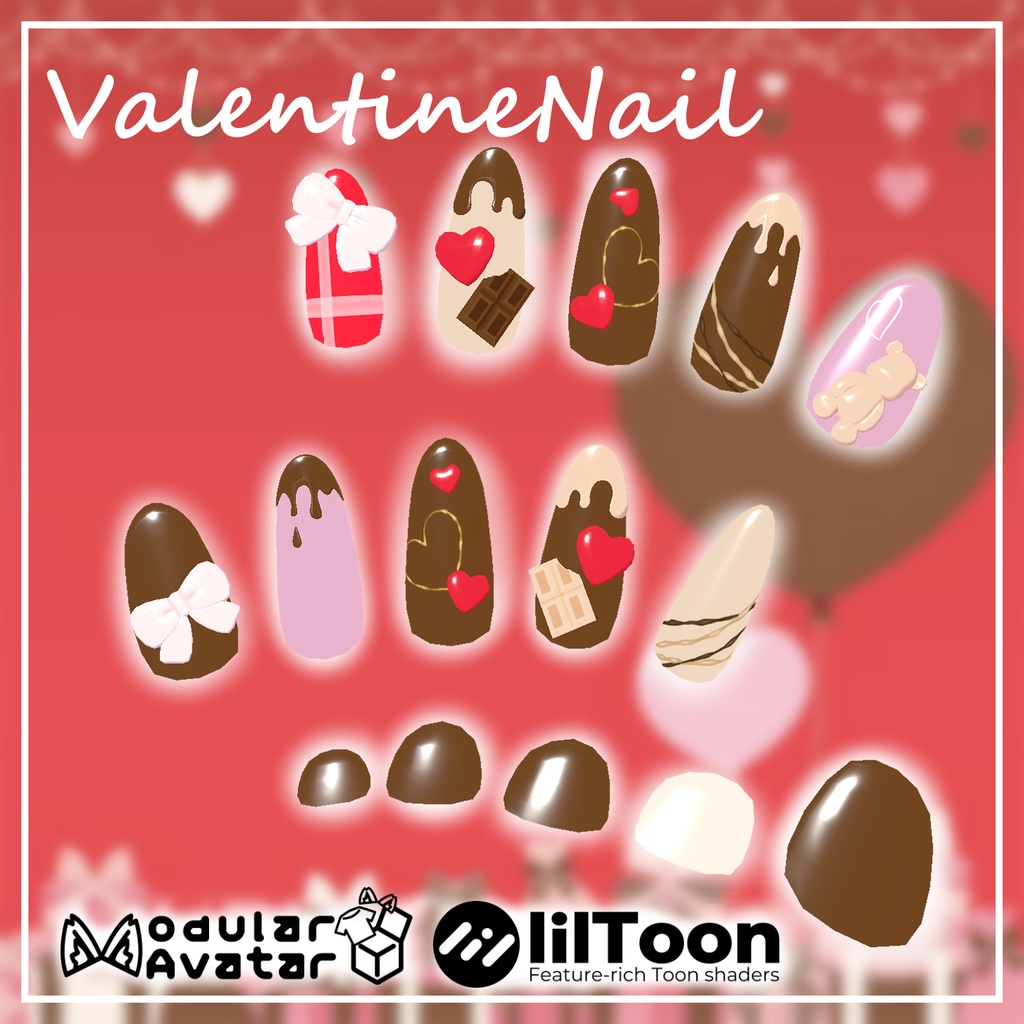 [Valentine Nails] image