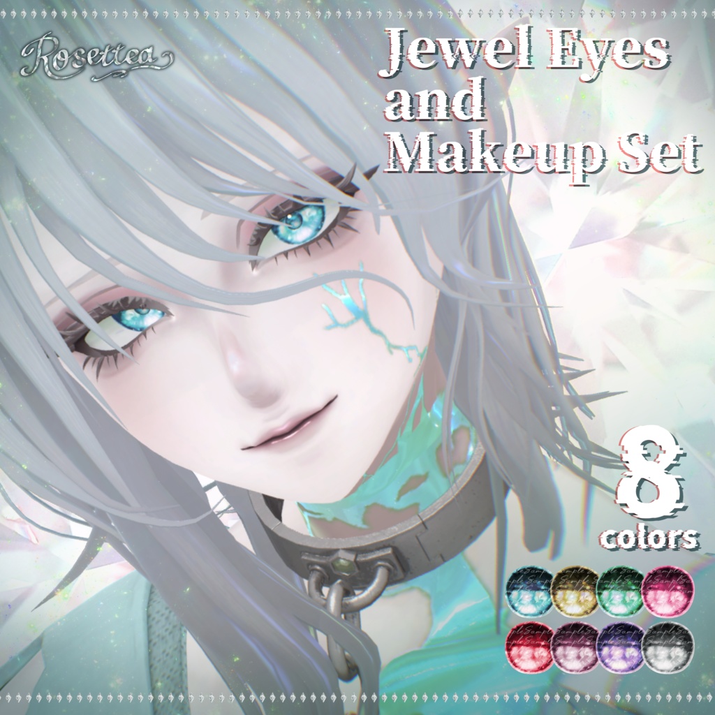 [Yuran Exclusive] Jewel Eyes & Makeup Set image