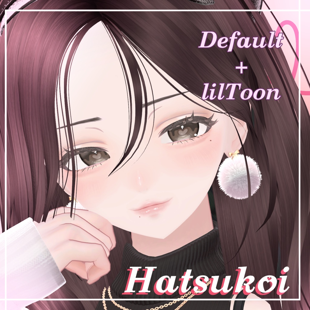 【5アバター対応】初恋メイク_maketexture【4K】 image
