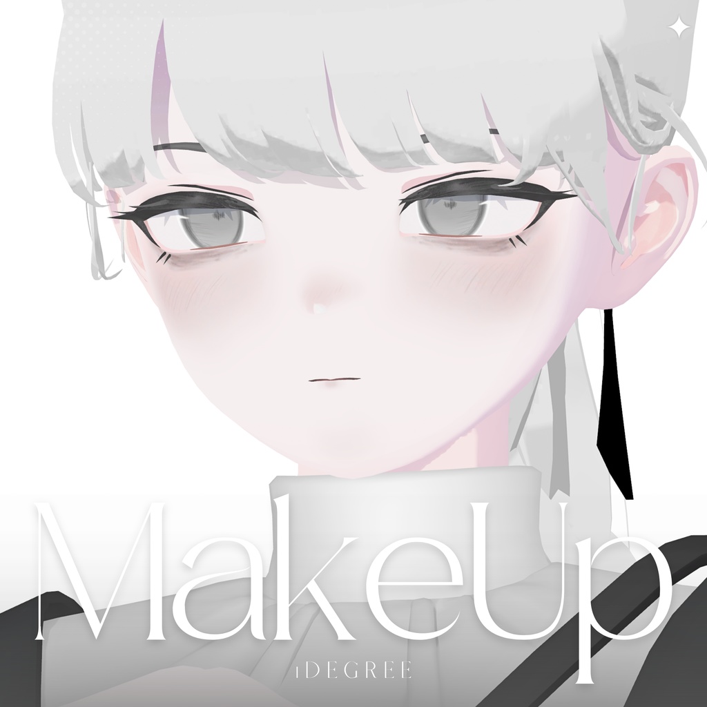 【Lapwing】Dark Sketchy Eye + MakeUp + Blendshape image