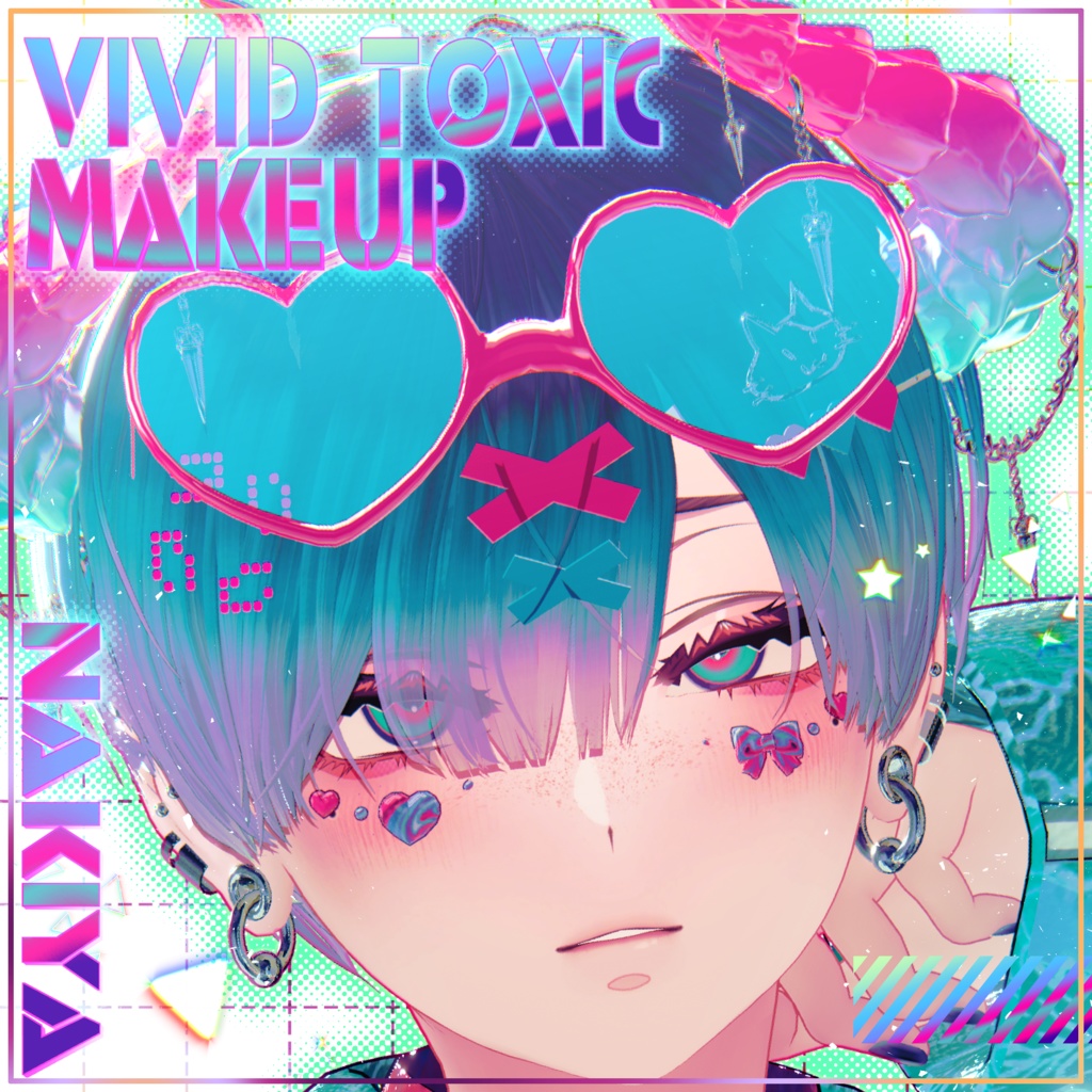 【泣夜対応】VividToxic MakeUp Texture＆Eye Texture image