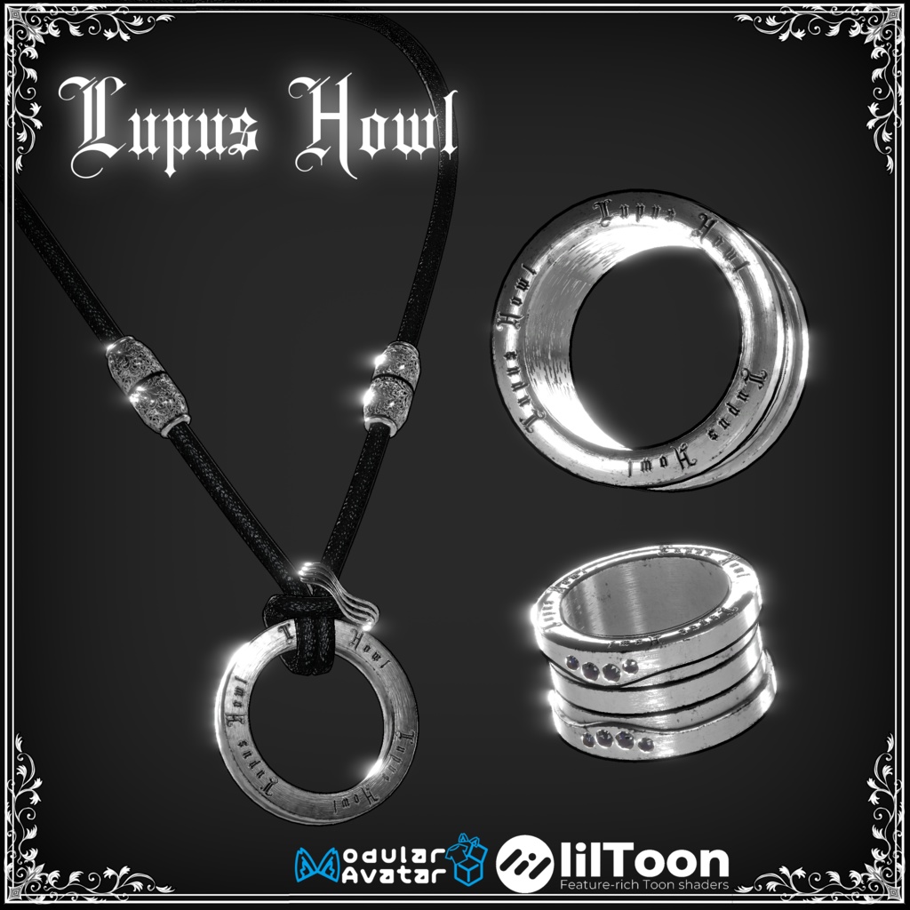 Ring & Necklace -Howl Mark- image