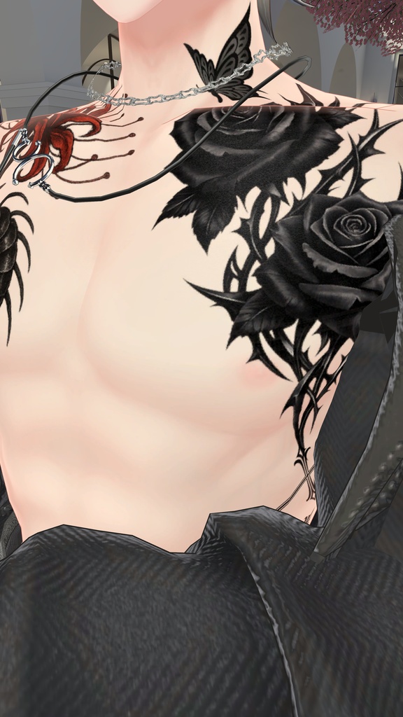 Centipede, Higanbana, Butterfly and Heart-Shaped Thorn Set Sale image