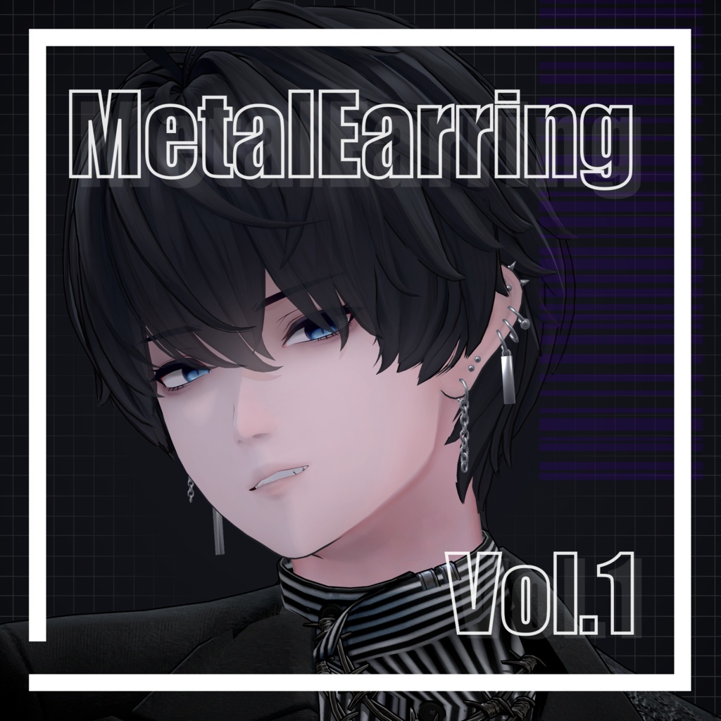 【6アバター対応】Matal Earring Vol.1 image