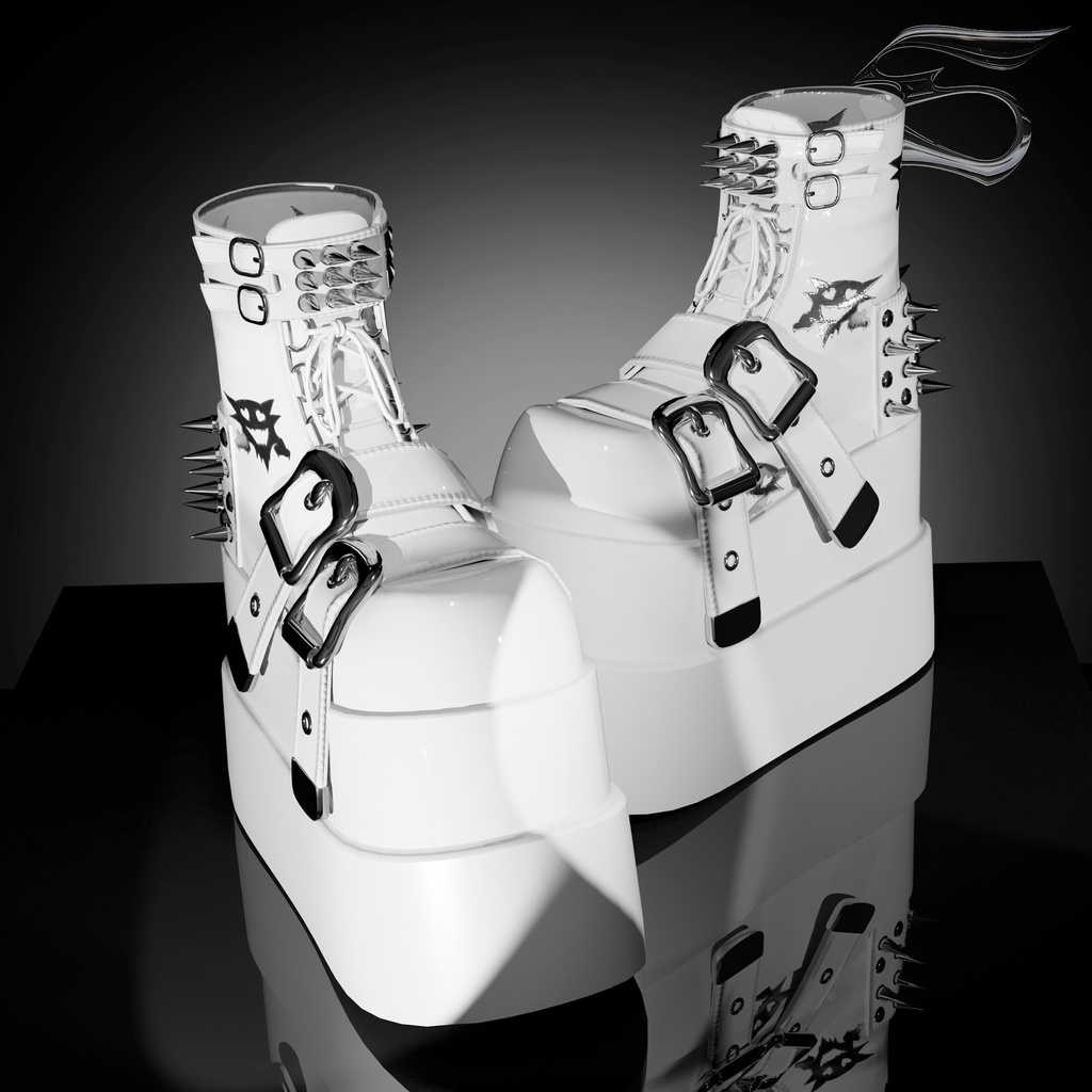 Boots latex metal (6 avatares) image