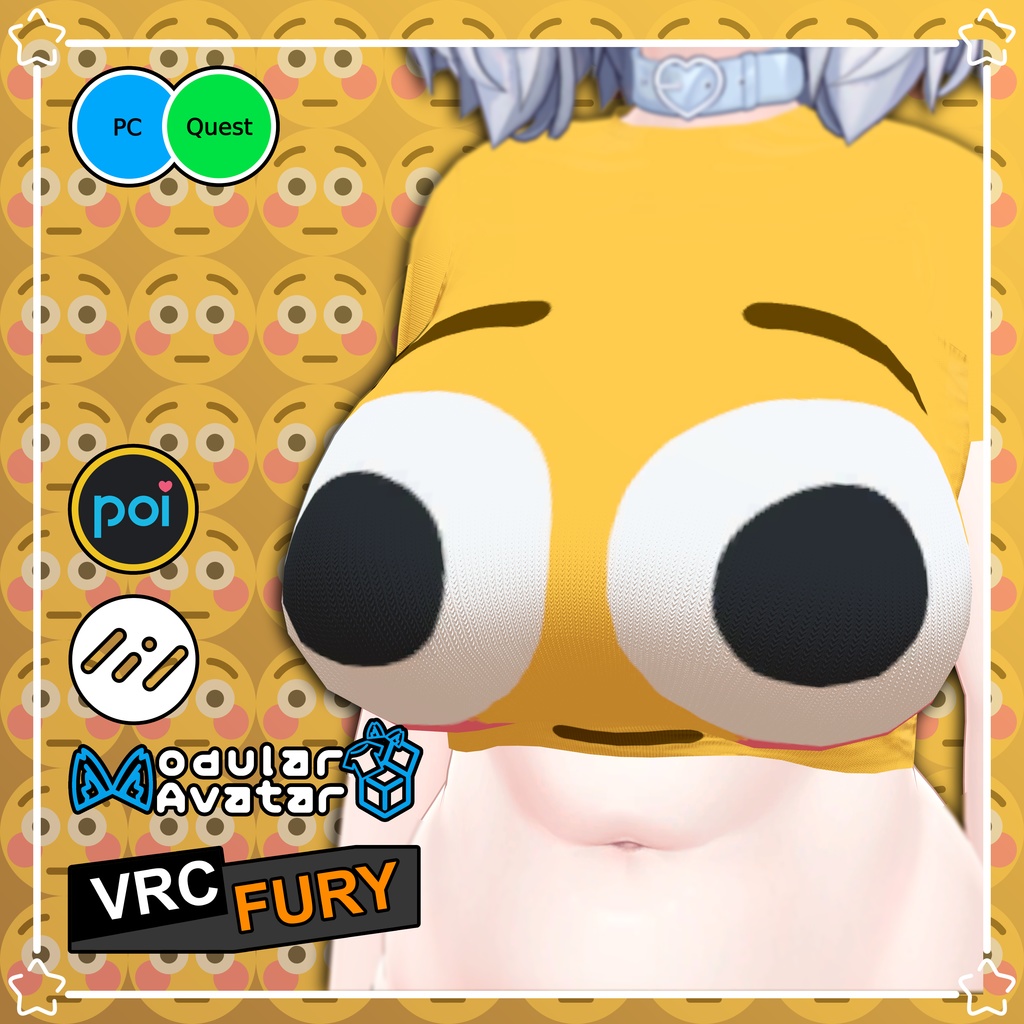 Flush Emoji Outfit - Kumaly image