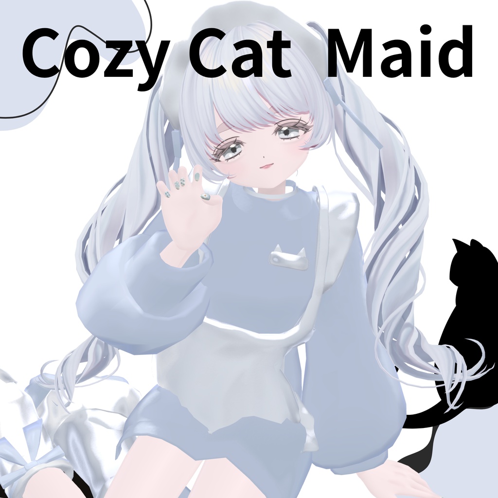 【8Avatar対応】 Cozy Cat Maid 〜ゆるねこメイド〜  image