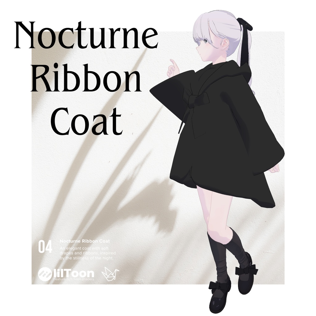 [Lapwing専用]Nocturne Ribbon Coat image