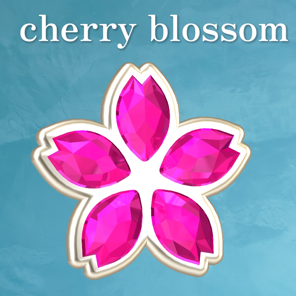 Cherry Blossom Jewelry [VRChat汎用アクセサリー] image