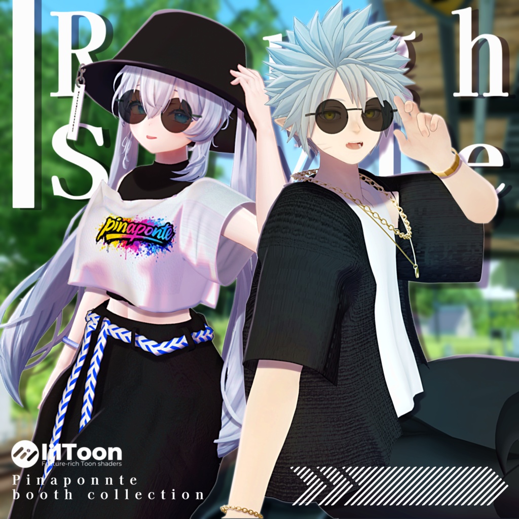 [3D Costume][roughstyle]Compatible with 19 Avatars image