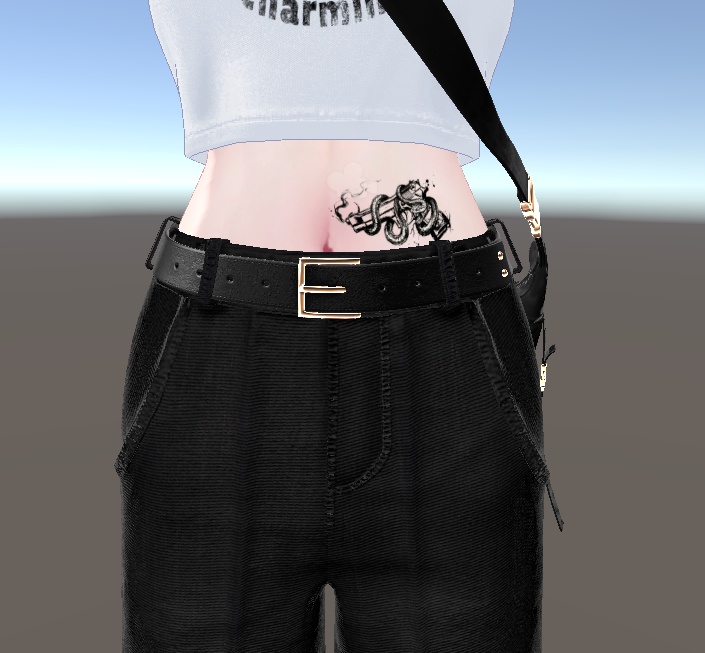 For VRC tattoos and stickers!! Two transparent images: the Higanbana Snake Handgun Snake image